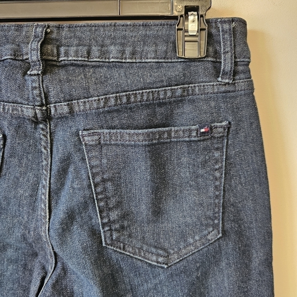 Tommy Hilfiger Darkwash Slim Crop Jeans Sz. 4 - Picture 6 of 10